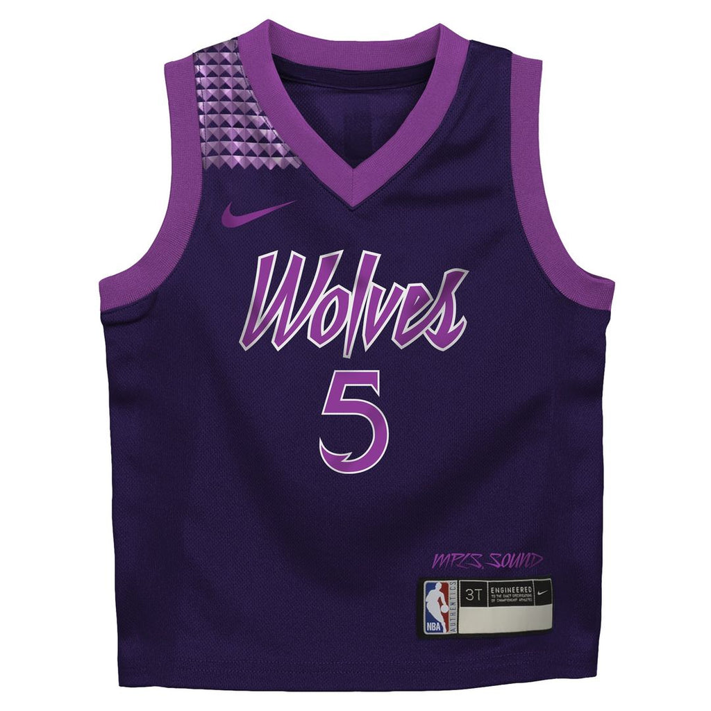 Anthony Edwards Minnesota Timberwolves Nike Infant 2025/ 26 City Edition Swingman Jersey - Purple | NBA Fan Gear