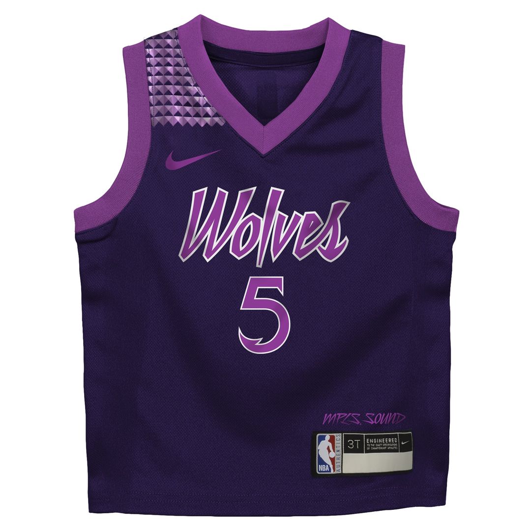 Anthony Edwards Minnesota Timberwolves Nike Infant 2025/ 26 City Edition Swingman Jersey - Purple | NBA Fan Gear