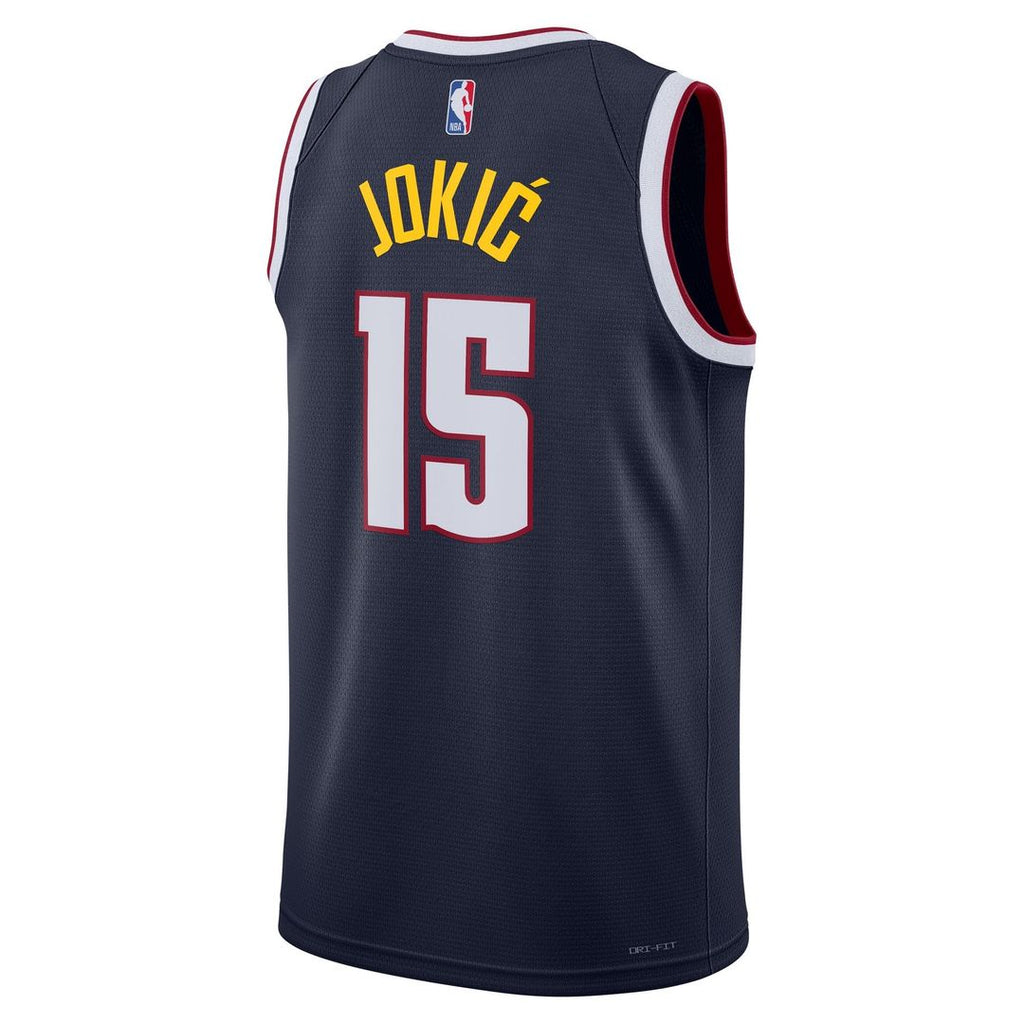 Nikola Jokic Denver Nuggets Nike Unisex Swingman Jersey - Icon Edition - Navy | NBA Fan Gear