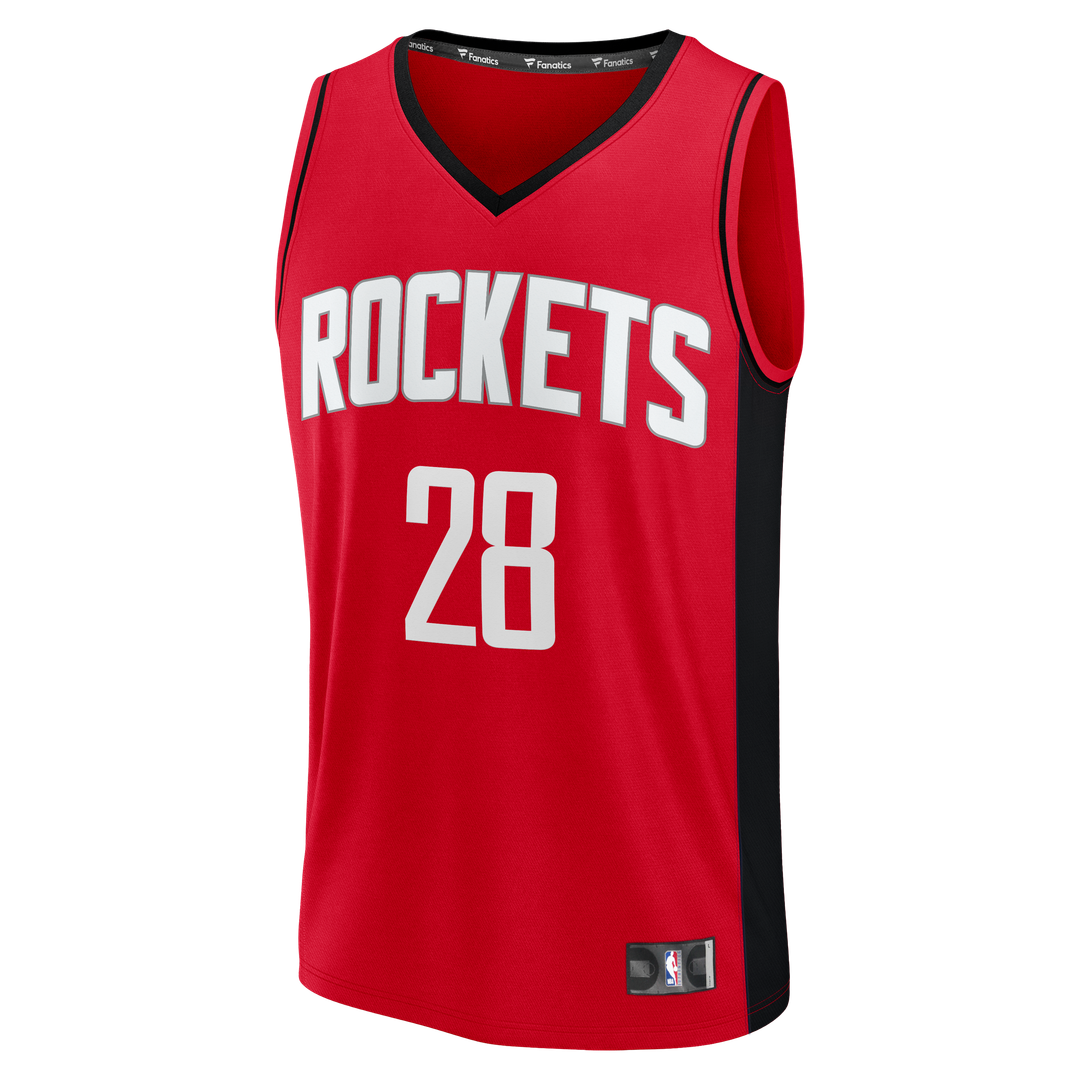 Alperen Şengün Houston Rockets Fanatics Fast Break Replica Jersey - Red - Icon Edition | NBA Fan Gear