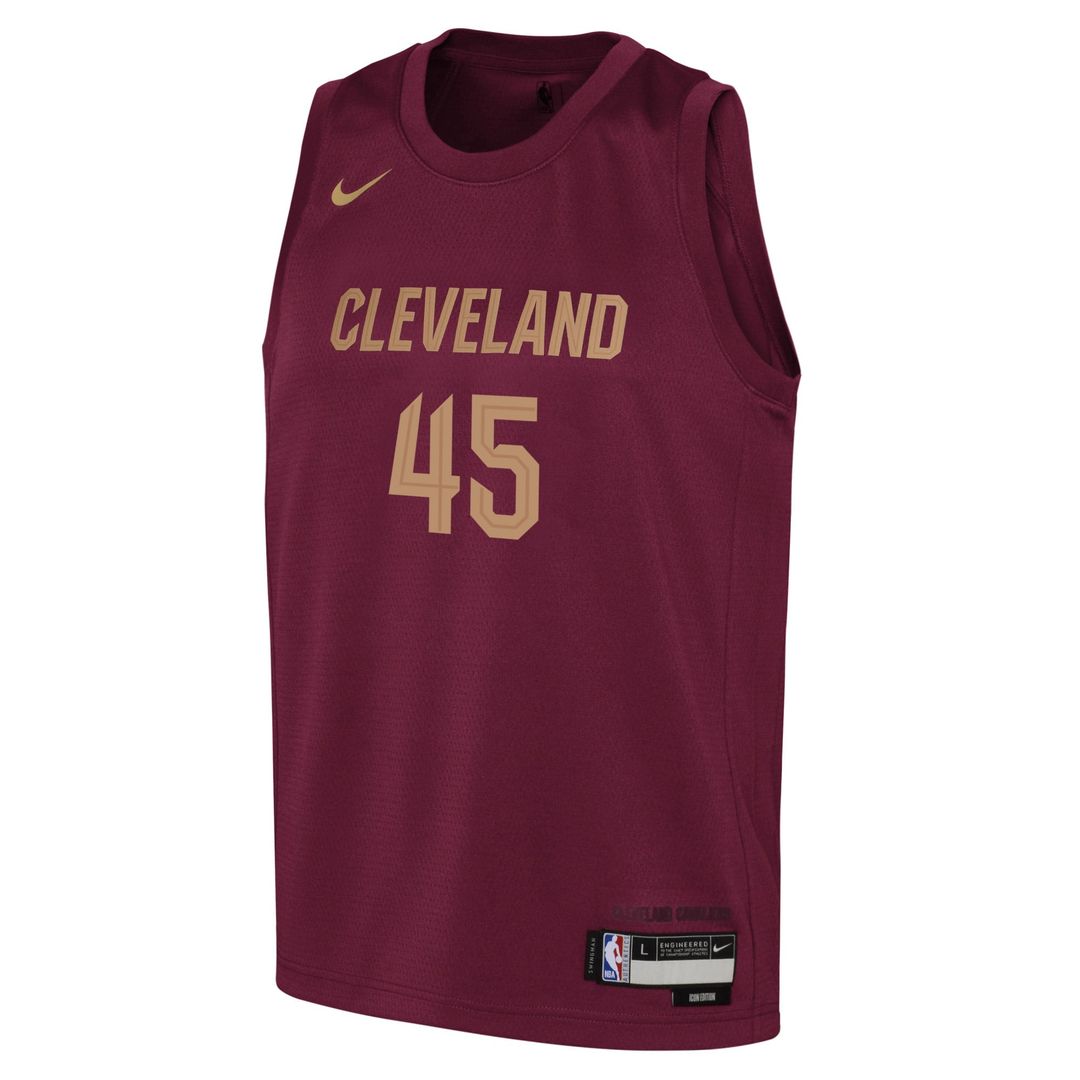 Donovan Mitchell Cleveland Cavaliers Nike Youth Swingman Jersey - Icon Edition - Wine | NBA Fan Gear