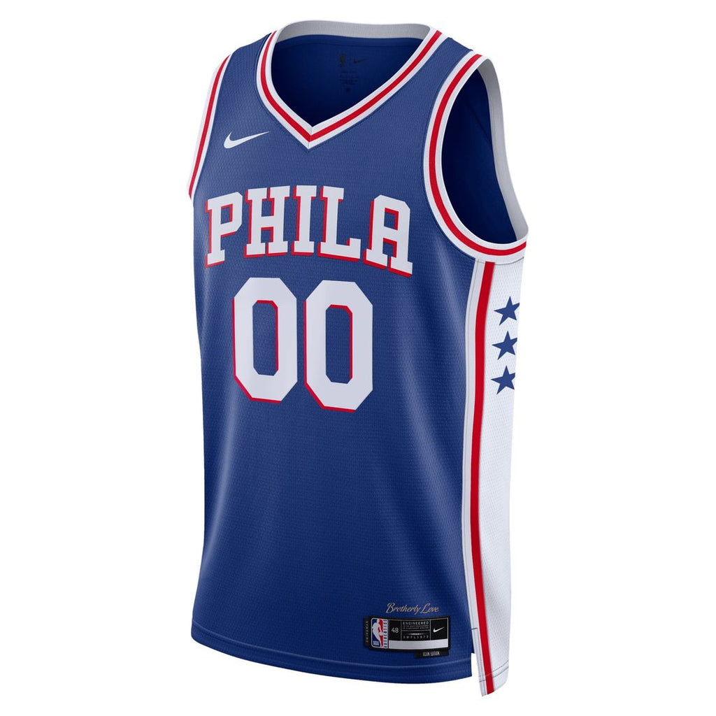 Philadelphia 76ers Nike Unisex 2022/ 23 Swingman Custom Jersey White - Association Edition | NBA Fan Gear