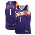 Devin Booker Phoenix Suns Nike Youth Swingman Jersey - Icon Edition - Purple | NBA Fan Gear