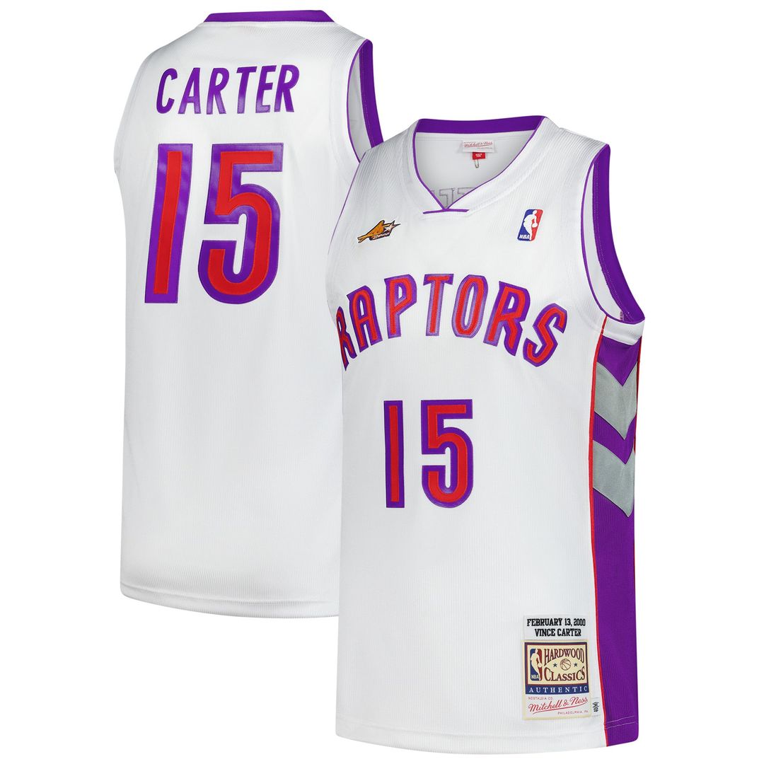 Vince Carter Toronto Raptors Mitchell & Ness 2000 NBA All-Star Game Authentic Jersey - White | Fan Gear
