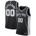 San Antonio Spurs Nike Swingman Custom Jersey Black - Icon Edition | NBA Fan Gear