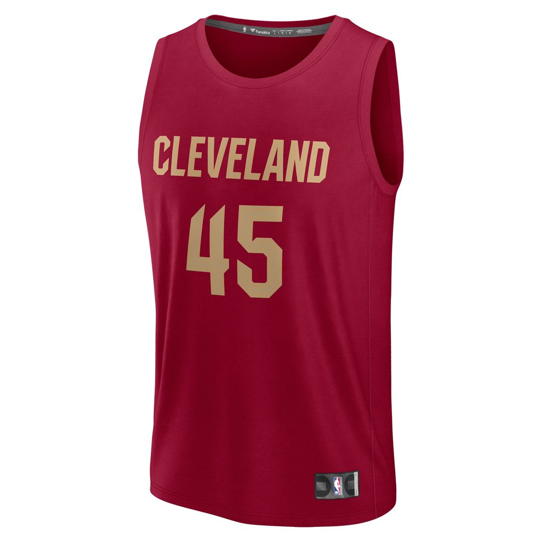 Donovan Mitchell Cleveland Cavaliers Fanatics Youth Fast Break Player Jersey - Icon Edition - Wine | NBA Fan Gear