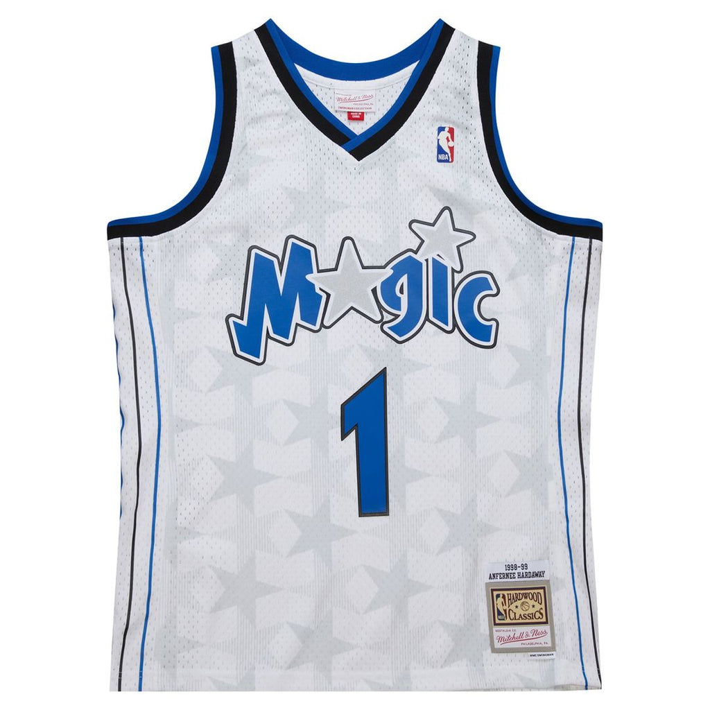 Penny Hardaway Orlando Magic Mitchell & Ness 1998/ 99 Hardwood Classics Swingman Jersey - White | NBA Fan Gear