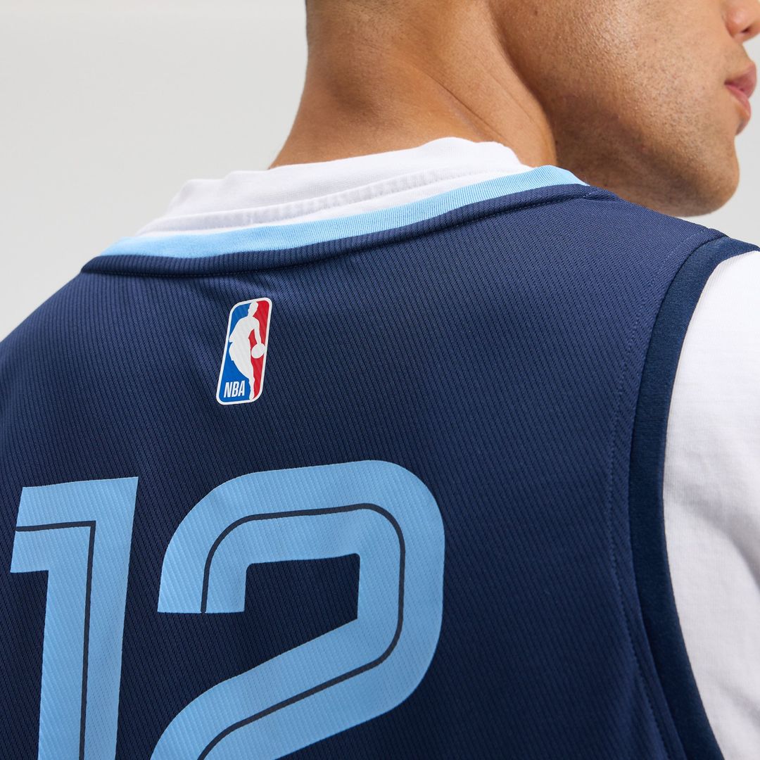 Ja Morant Memphis Grizzlies Fanatics Fast Break Replica Player Jersey - Icon Edition - Navy | NBA Fan Gear