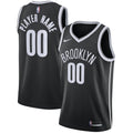 Brooklyn Nets Nike Swingman Custom Jersey Black - Icon Edition | NBA Fan Gear