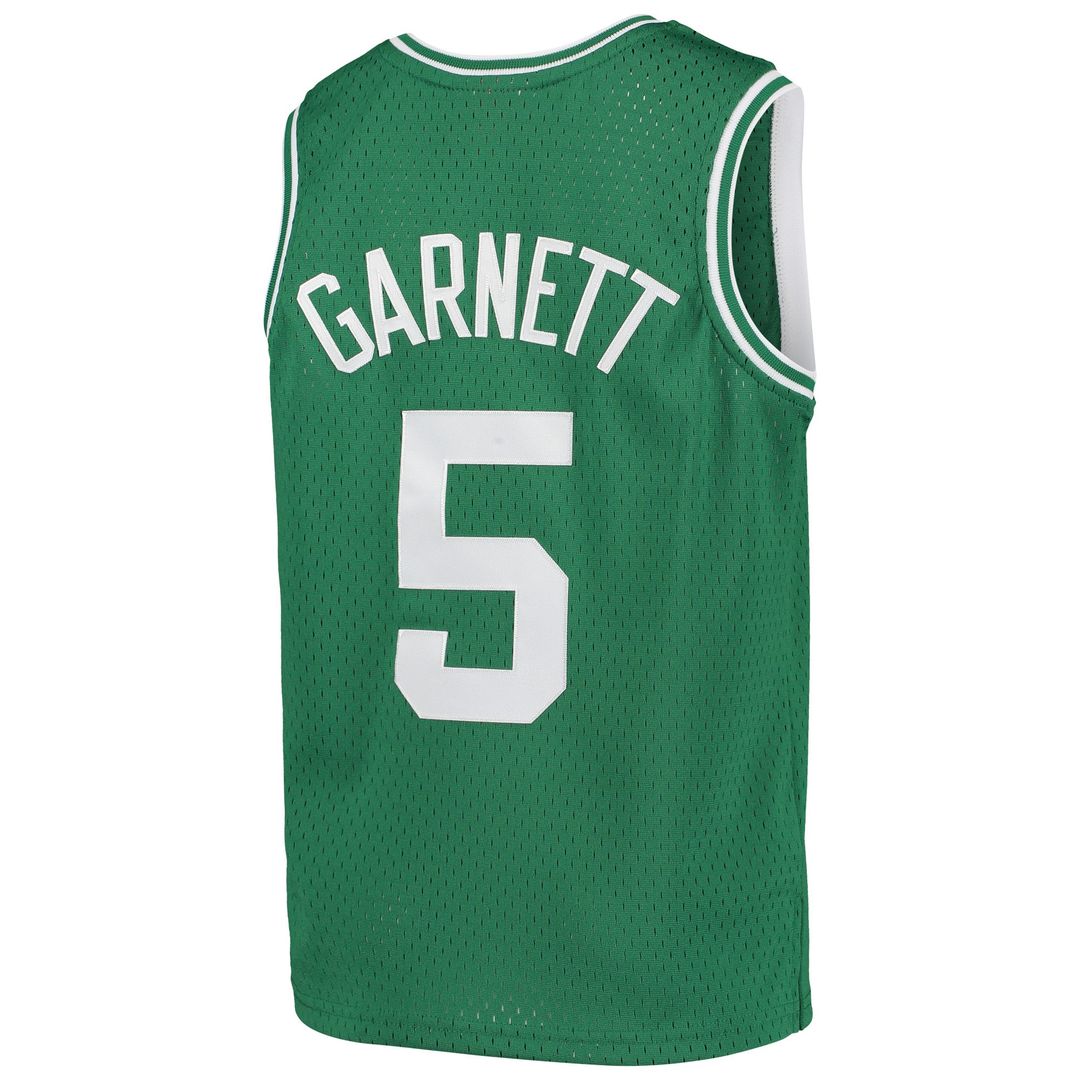 Kevin Garnett Boston Celtics Mitchell & Ness Youth 2007/ 08 Hardwood Classics Swingman Jersey - Kelly Green | NBA Fan Gear
