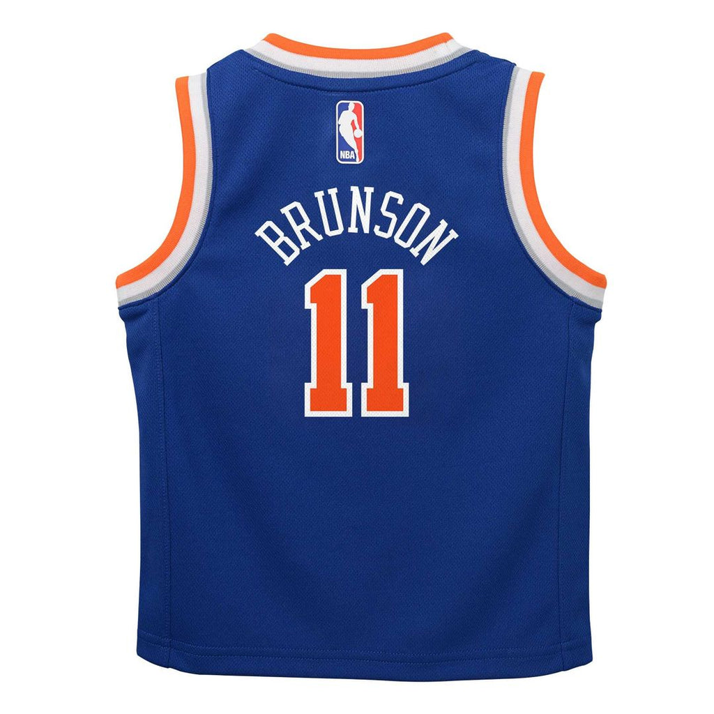 Jalen Brunson New York Knicks Nike Infant Replica Swingman Jersey - Blue - Icon Edition | NBA Fan Gear