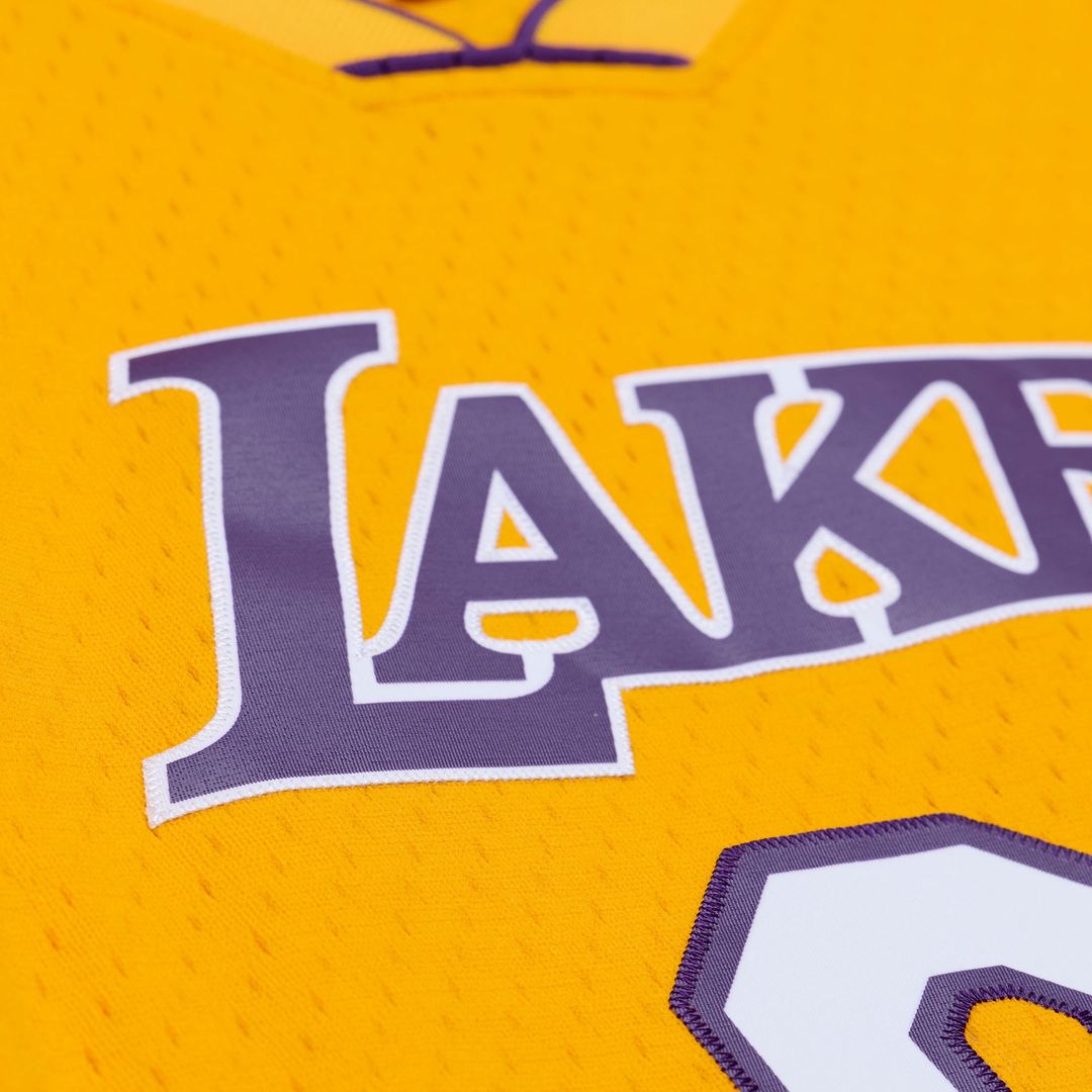 Los Angeles Lakers Mitchell & Ness x Playboi Carti 1999-00 Swingman Jersey - Gold | NBA Fan Gear