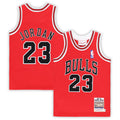 Michael Jordan Chicago Bulls Mitchell & Ness Toddler 1997/ 98 Hardwood Classics Authentic Jersey - Red | NBA Fan Gear