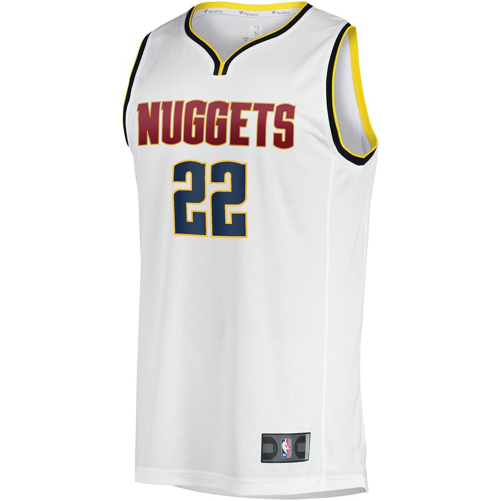 Zeke Nnaji Denver Nuggets Fanatics Fast Break Player Jersey - Association Edition - White | NBA Fan Gear