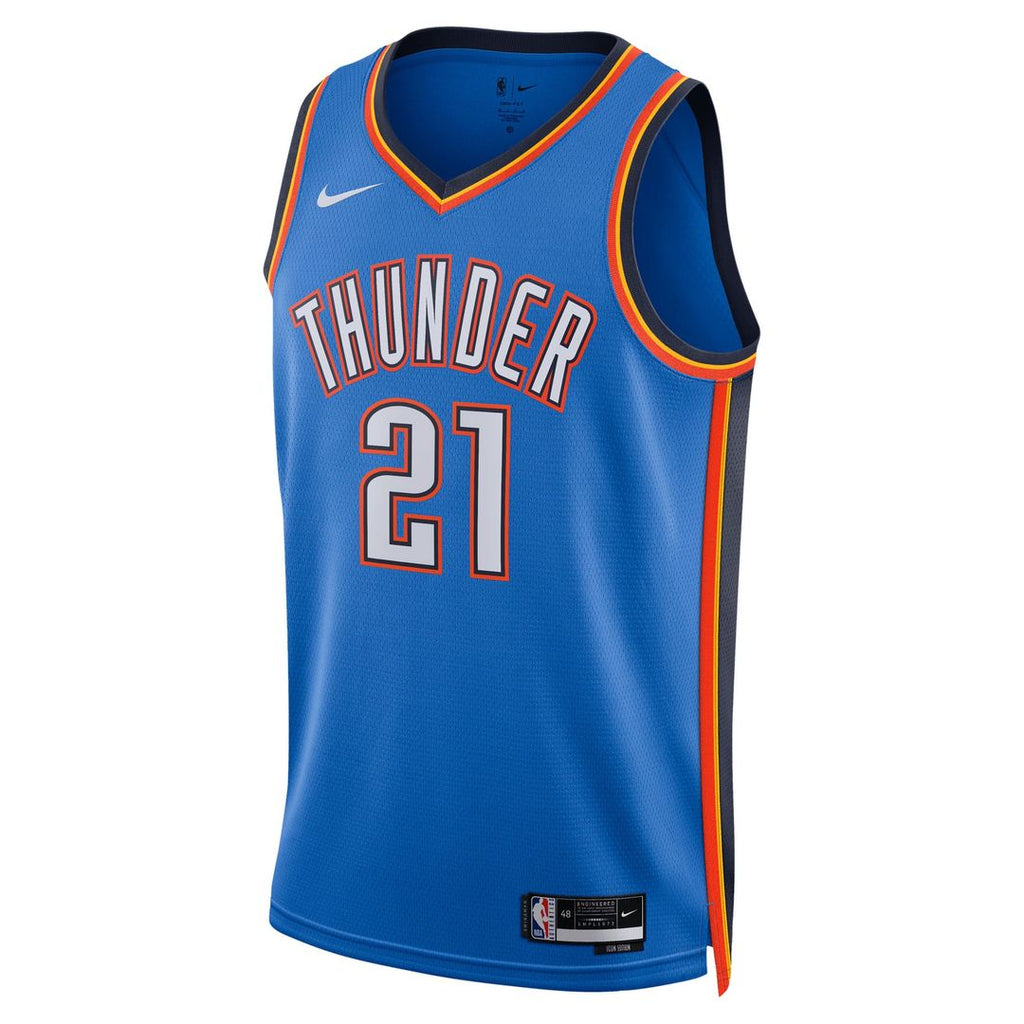 Aaron Wiggins Oklahoma City Thunder Nike Unisex Swingman Jersey - Icon Edition - Blue | NBA Fan Gear