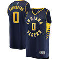 Tyrese Haliburton Indiana Pacers Fanatics Youth 2021/ 22 Fast Break Replica Jersey - Icon Edition - Navy | NBA Fan Gear