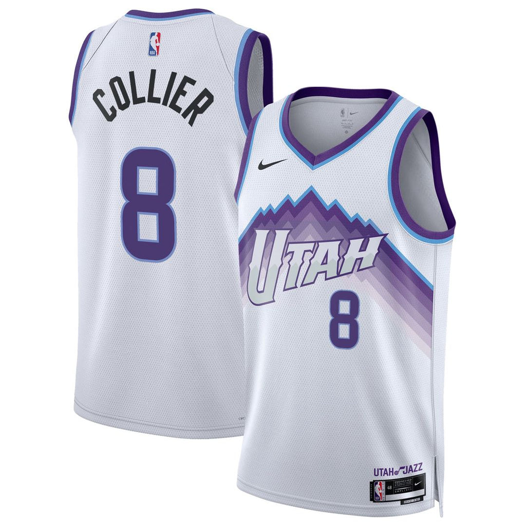 Isaiah Collier Utah Jazz Nike Unisex Swingman Jersey - Association Edition - White | NBA Fan Gear