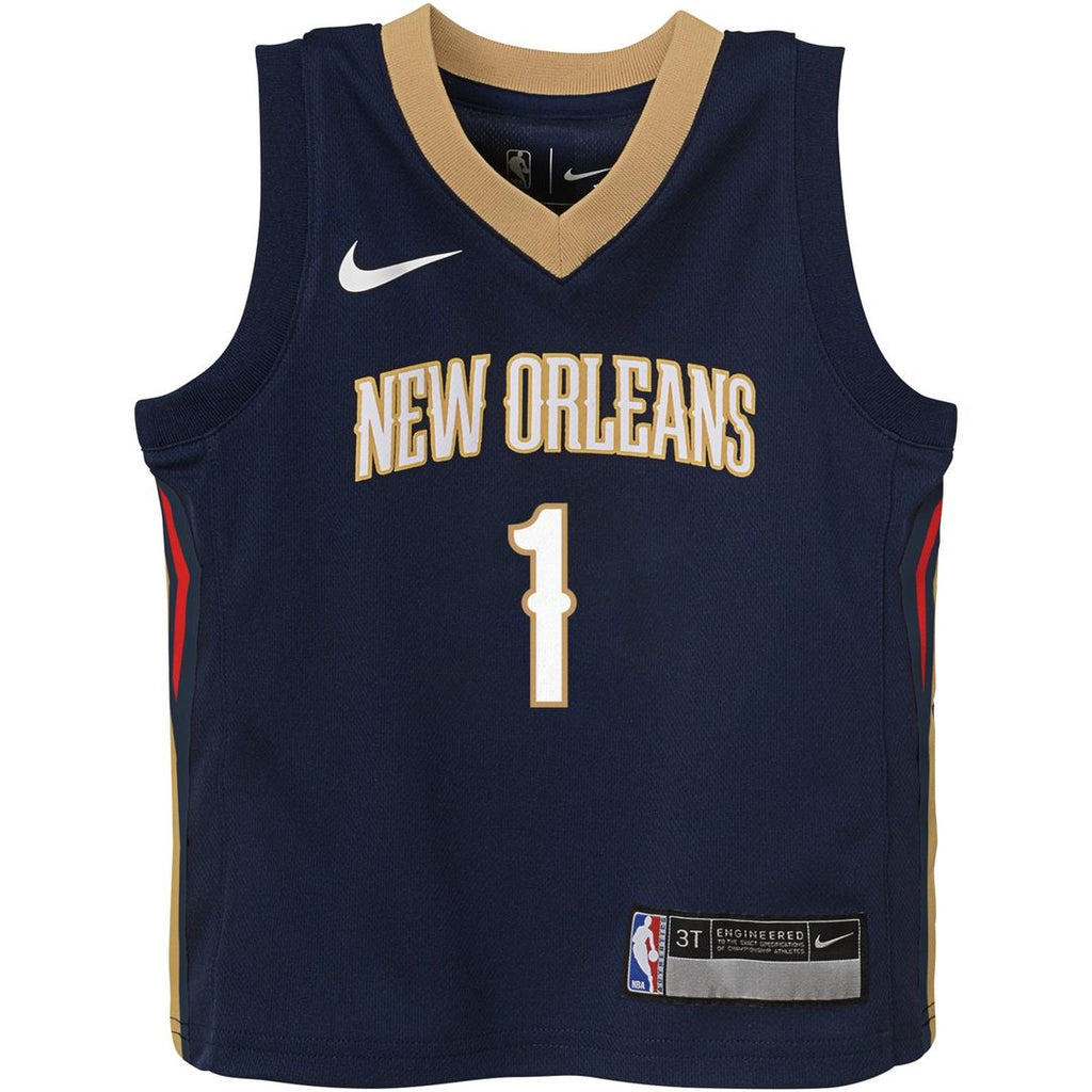 Zion Williamson New Orleans Pelicans Nike Toddler Swingman Player Jersey - Icon Edition - Navy | NBA Fan Gear