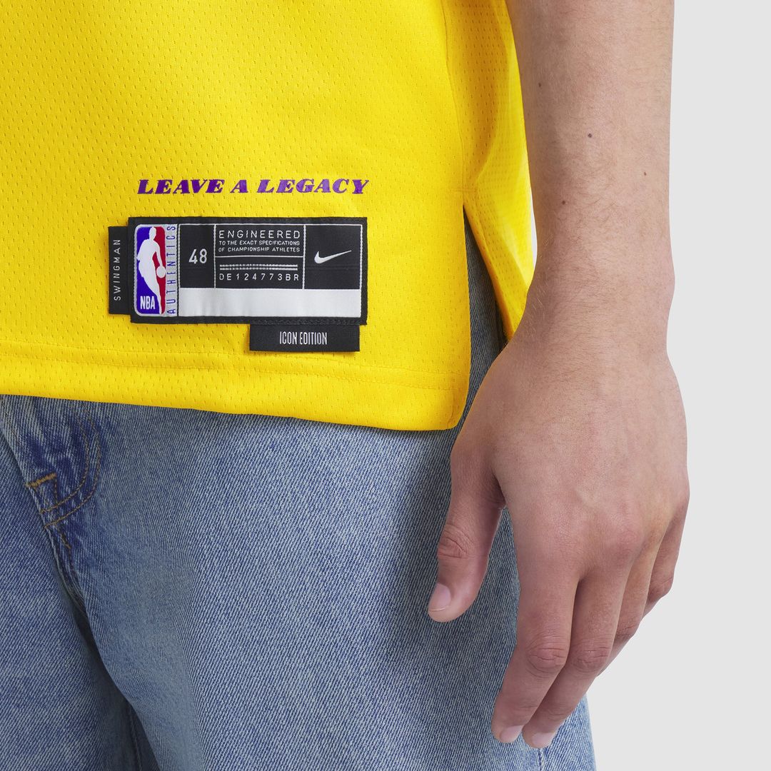 LeBron James Los Angeles Lakers Nike Unisex Swingman Jersey - Icon Edition - Gold | NBA Fan Gear
