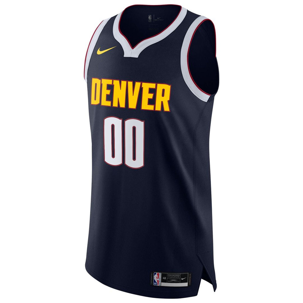 Denver Nuggets Nike 2020/ 21 Authentic Custom Jersey Navy - Icon Edition | NBA Fan Gear