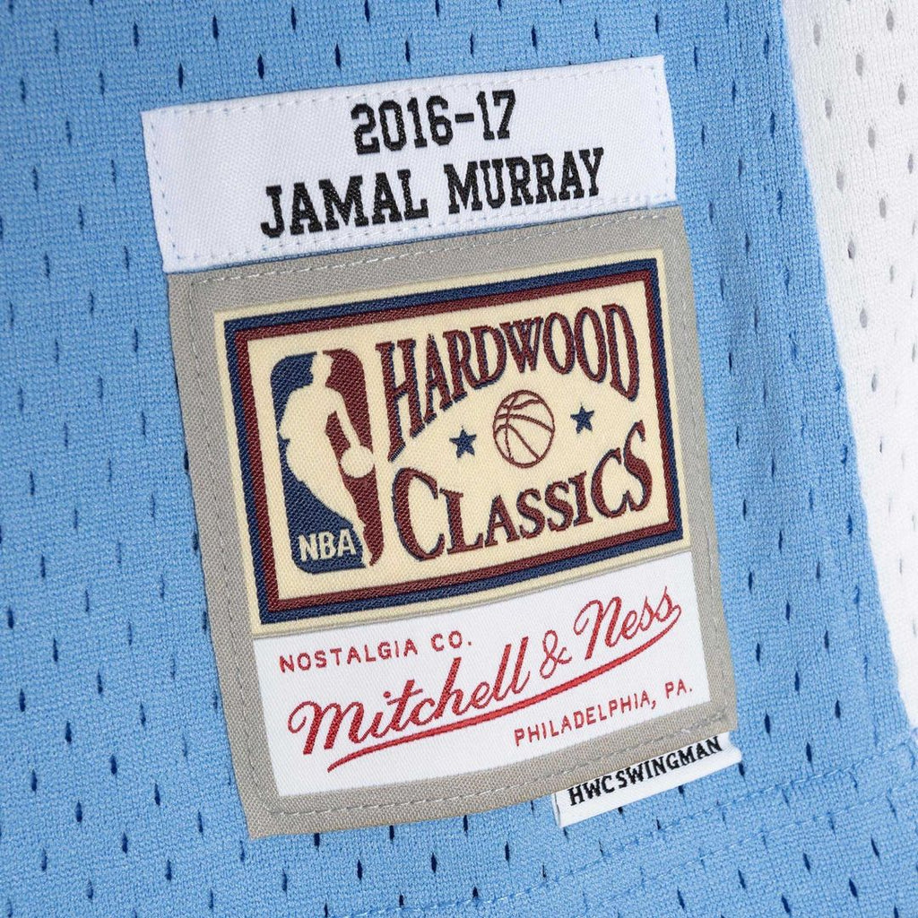 Jamal Murray Denver Nuggets Mitchell & Ness 2016/ 17 Throwback Swingman Jersey - Powder Blue | NBA Fan Gear