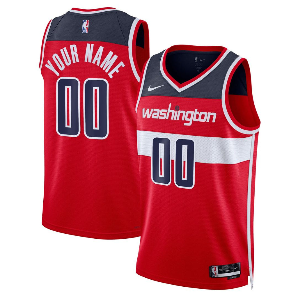 Washington Wizards Nike Unisex Swingman Custom Jersey Red - Icon Edition | NBA Fan Gear