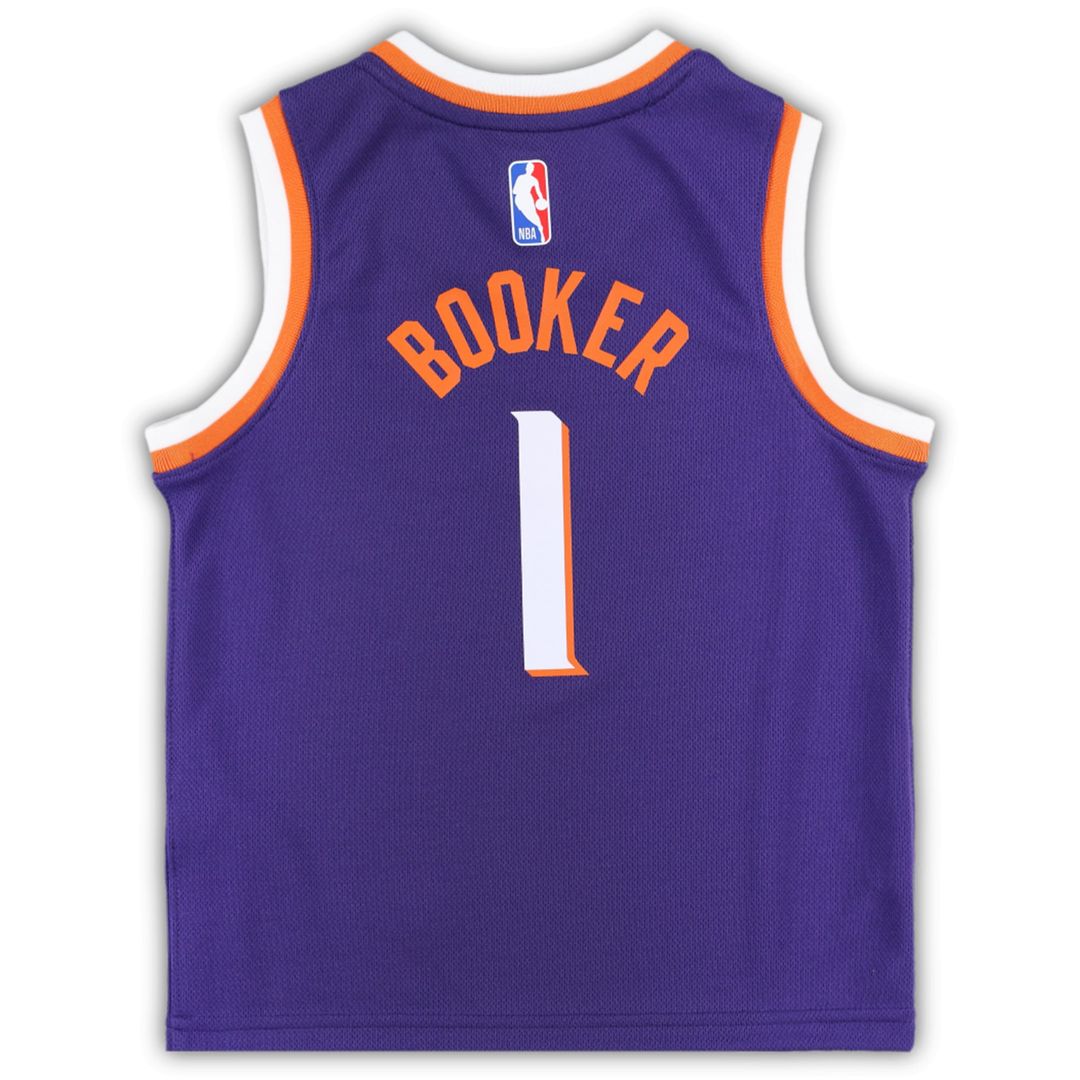 Devin Booker Phoenix Suns Nike Preschool Swingman Player Jersey - Icon Edition - Purple | NBA Fan Gear