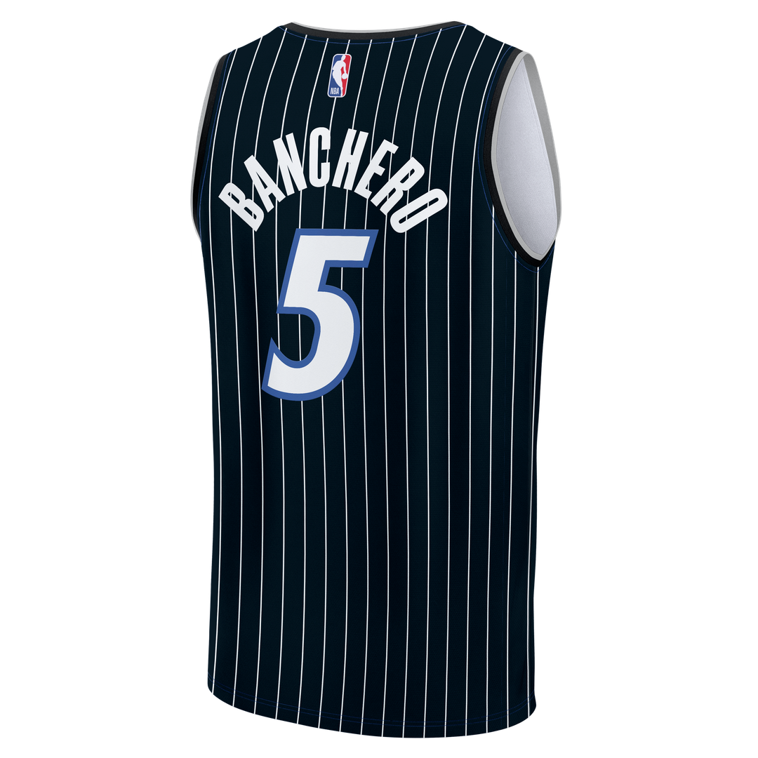 Paolo Banchero Orlando Magic Fanatics Fast Break Jersey - Statement Edition - Black | NBA Fan Gear