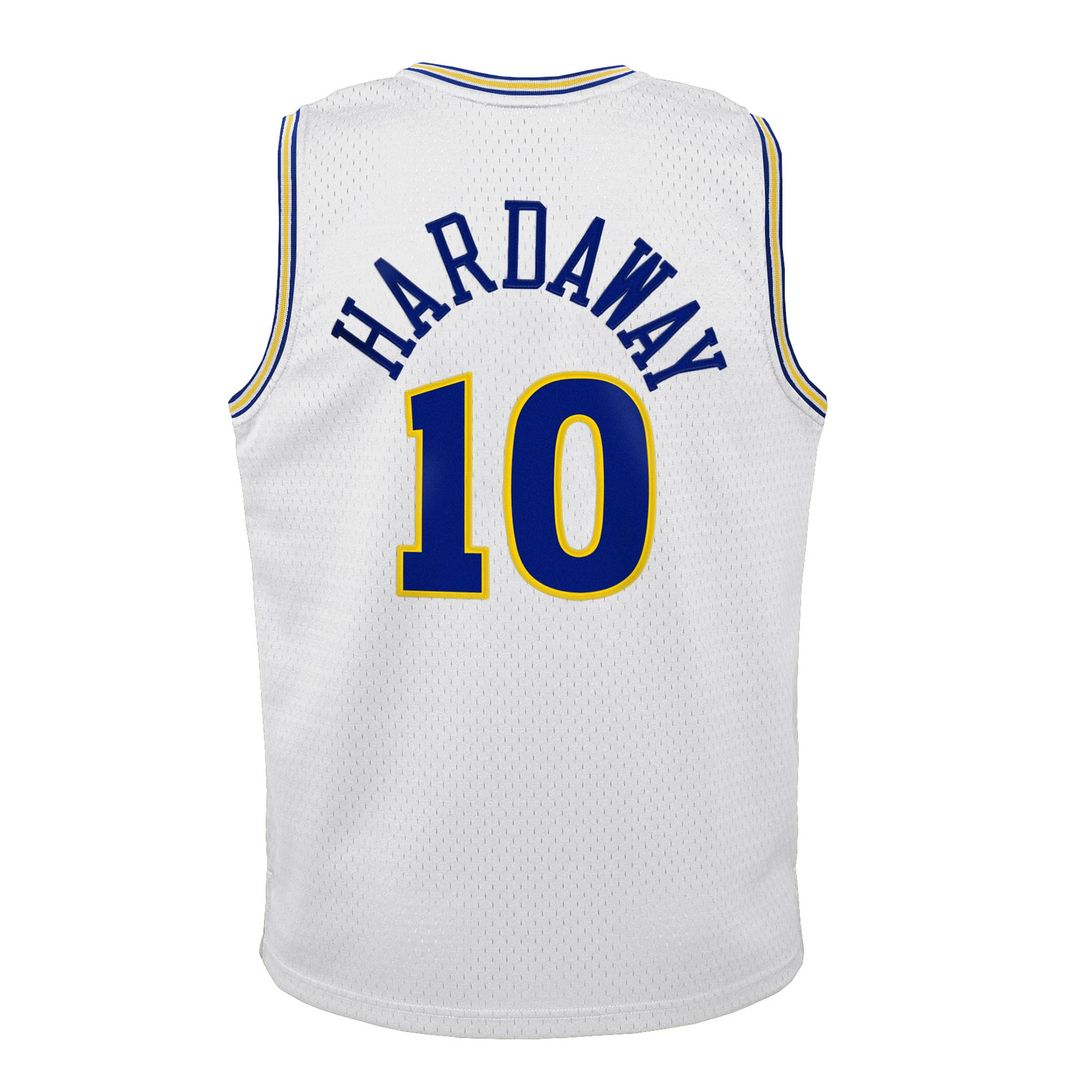 Tim Hardaway Golden State Warriors Mitchell & Ness Youth 1990-91 Hardwood Classics Swingman Throwback Home Jersey - White | NBA Fan Gear