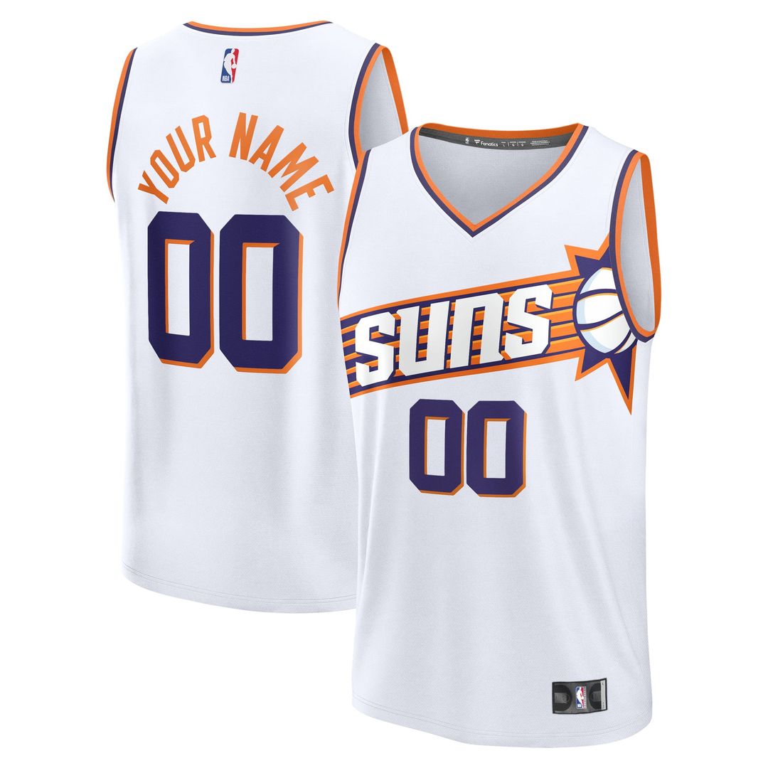 Phoenix Suns Fanatics Youth Fast Break Custom Jersey - Statement Edition - Black | NBA Fan Gear