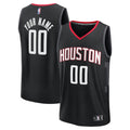 Houston Rockets Fanatics Youth Fast Break Custom Jersey - Statement Edition - Black | NBA Fan Gear