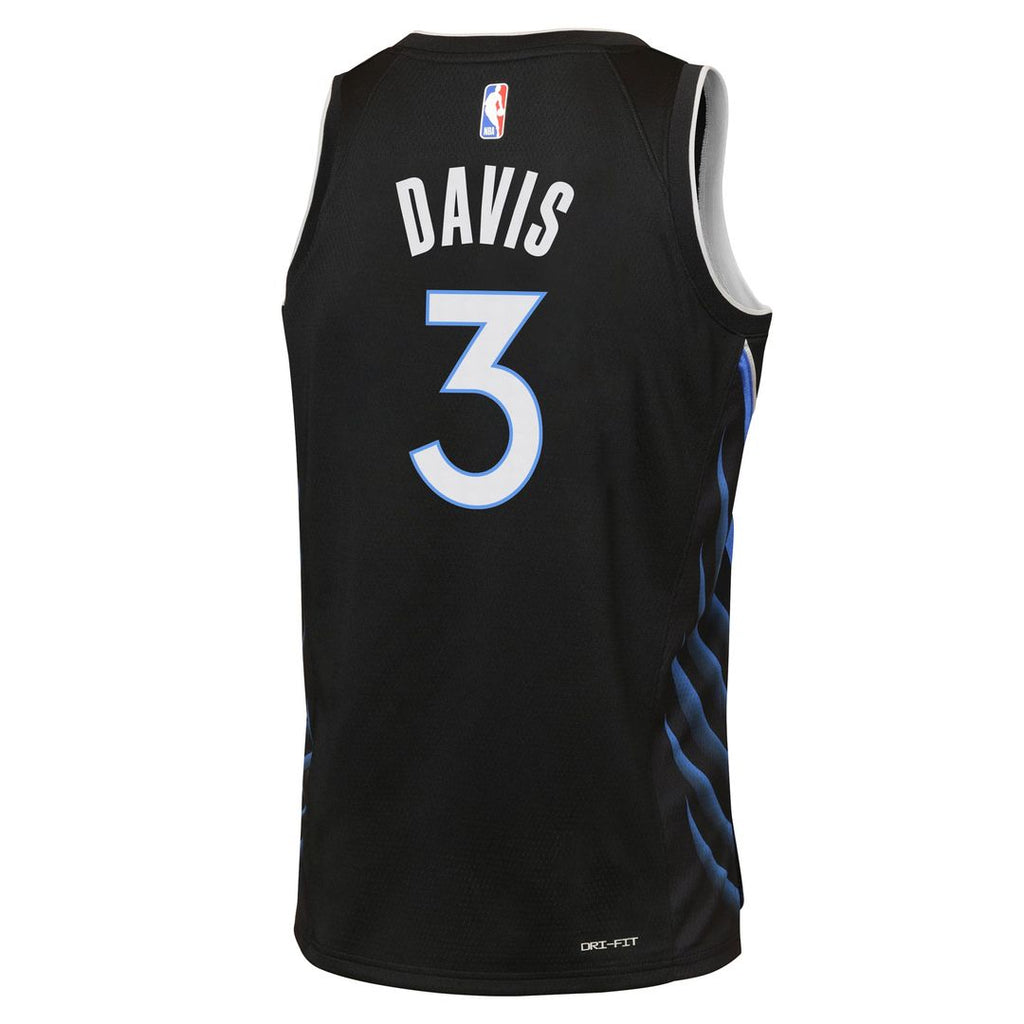 Anthony Davis Dallas Mavericks Nike Youth 2025/ 26 City Edition Swingman Jersey - Black | NBA Fan Gear
