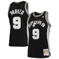 Tony Parker San Antonio Spurs Mitchell & Ness Hardwood Classics Swingman Jersey - Black | NBA Fan Gear