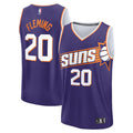 Rasheer Fleming Phoenix Suns Fanatics Youth Fast Break Replica Jersey - Purple - Icon Edition | NBA Fan Gear