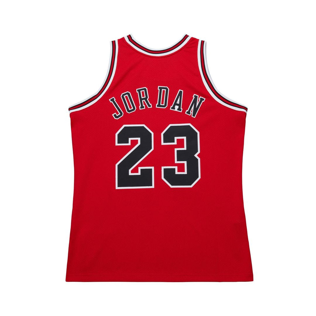Michael Jordan Chicago Bulls Mitchell & Ness 1996/ 97 Throwback Authentic Jersey - Red | NBA Fan Gear