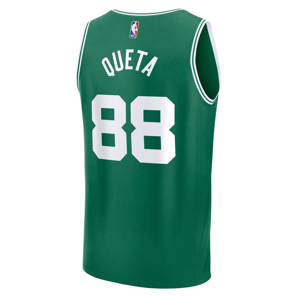 Neemias Queta Boston Celtics Fanatics Fast Break Replica Player Jersey - Icon Edition - Kelly Green | NBA Fan Gear