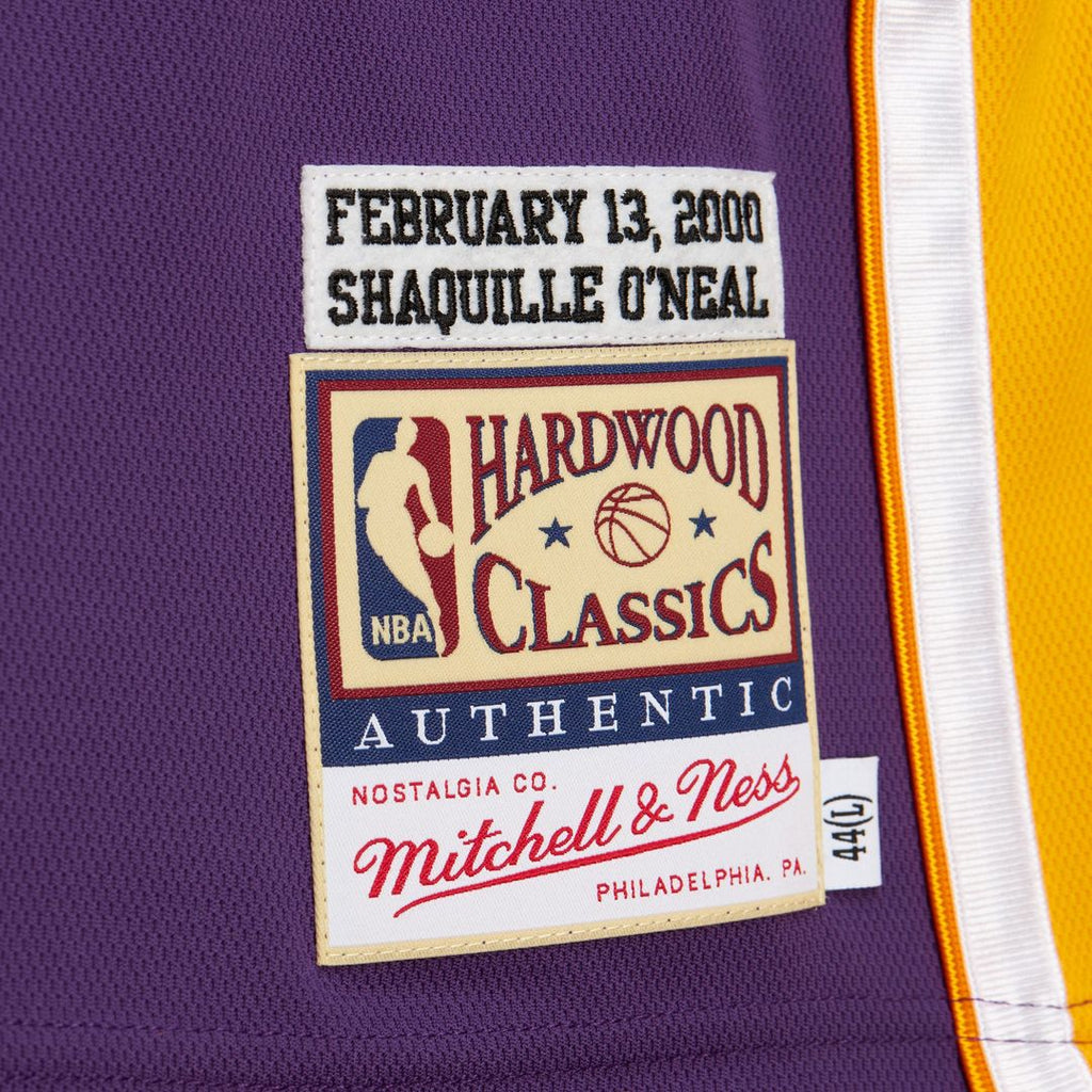 Shaquille O'Neal Los Angeles Lakers Mitchell & Ness 2000 NBA All-Star Game Authentic Jersey - Purple | Fan Gear