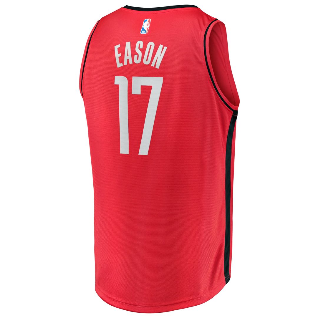 Tari Eason Houston Rockets Fanatics Fast Break Replica Player Jersey - Icon Edition - Red | NBA Fan Gear