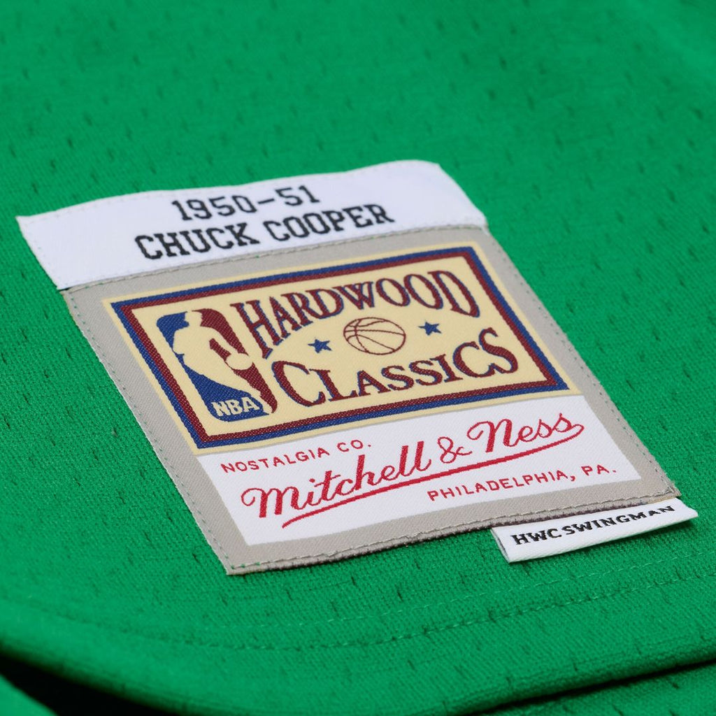 Chuck Cooper Boston Celtics Mitchell & Ness 1950-51 Pioneers Swingman Jersey - Kelly Green | NBA Fan Gear