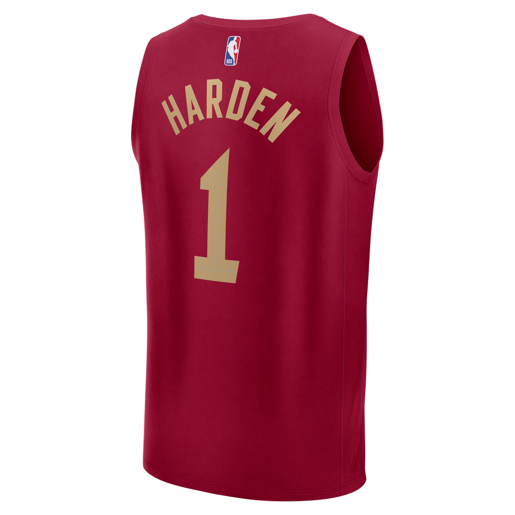 James Harden Cleveland Cavaliers Fanatics Fast Break Replica Jersey - Icon Edition - Wine | NBA Fan Gear