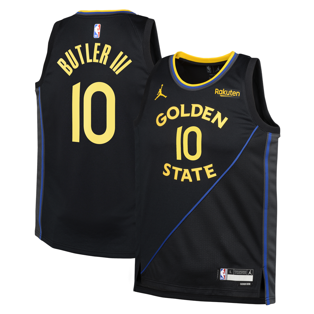 Jimmy Butler III Golden State Warriors Nike Youth Swingman Jersey - Statement Edition - Royal | NBA Fan Gear