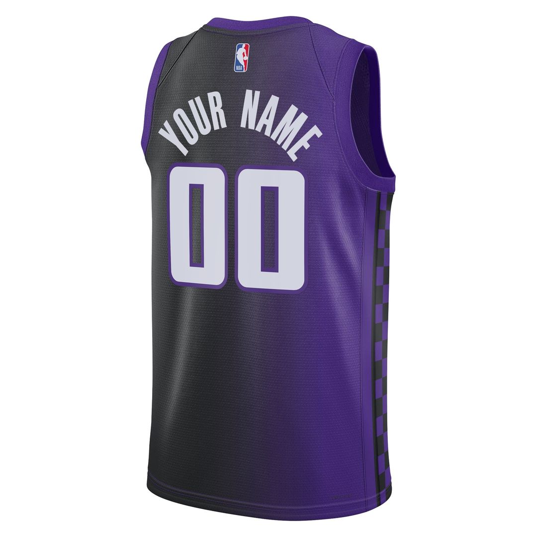 Sacramento Kings Jordan Brand Unisex Swingman Custom Jersey - Statement Edition - Purple | NBA Fan Gear