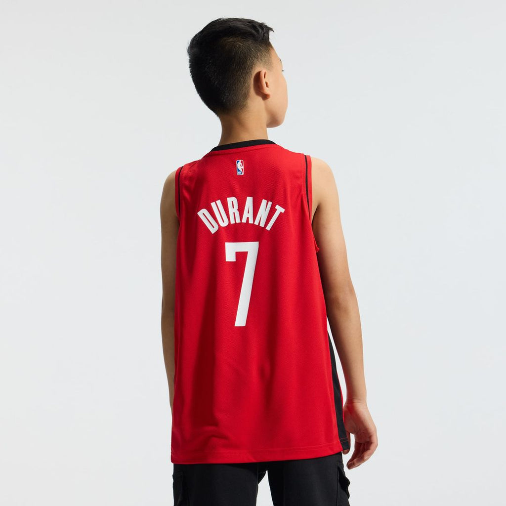 Kevin Durant Houston Rockets Fanatics Youth Fast Break Jersey - Icon Edition - Red | NBA Fan Gear