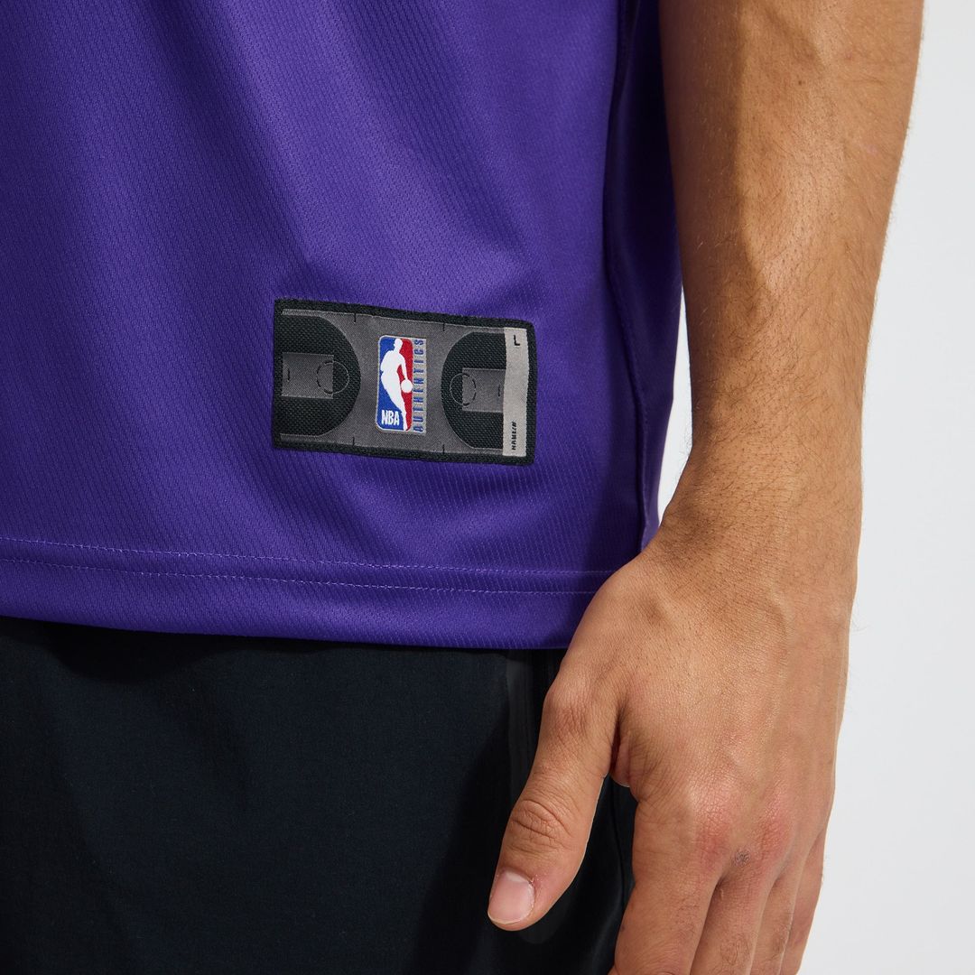 Lauri Markkanen Utah Jazz Fanatics Fast Break Replica Jersey - Icon Edition - Purple | NBA Fan Gear