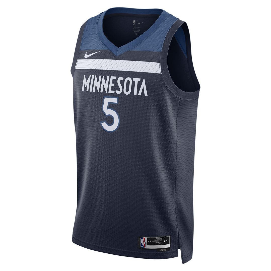 Anthony Edwards Minnesota Timberwolves Nike Unisex Swingman Jersey - Icon Edition - Navy | NBA Fan Gear