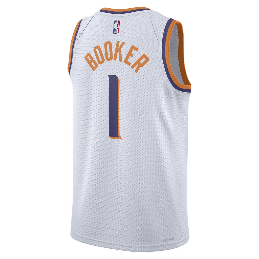 Devin Booker Phoenix Suns Nike Unisex Swingman Jersey - Association Edition - White | NBA Fan Gear