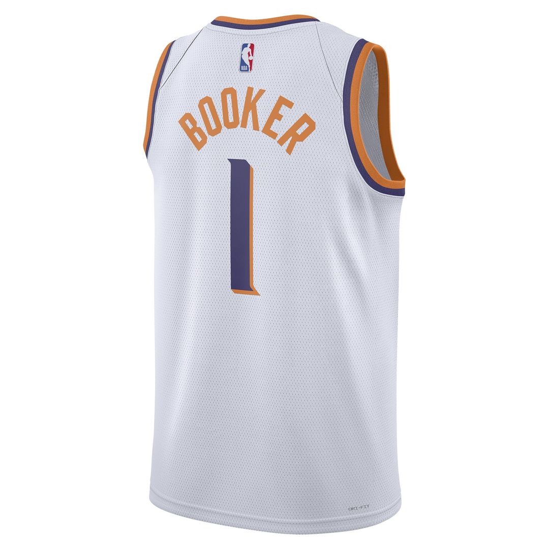 Devin Booker Phoenix Suns Nike Unisex Swingman Jersey - Association Edition - White | NBA Fan Gear