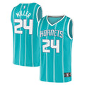 Brandon Miller Charlotte Hornets Fanatics Fast Break Replica Jersey - Icon Edition - Teal | NBA Fan Gear