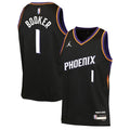 Devin Booker Phoenix Suns Jordan Brand Youth Swingman Jersey - Statement Edition - Black | NBA Fan Gear