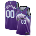 Utah Jazz Nike Unisex Swingman Custom Jersey - Icon Edition - Purple | NBA Fan Gear